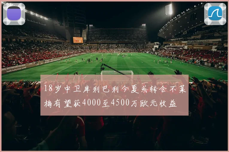 18岁中卫库利巴利今夏或转会不莱梅有望获4000至4500万欧元收益